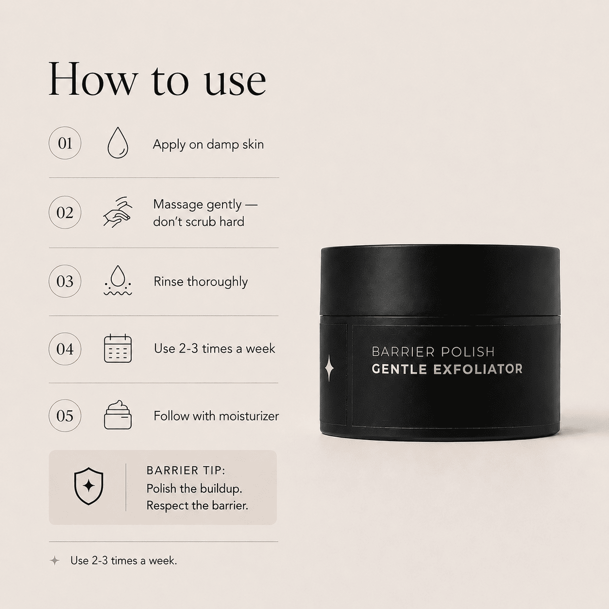 Barrier Polish - Gentle Exfoliator