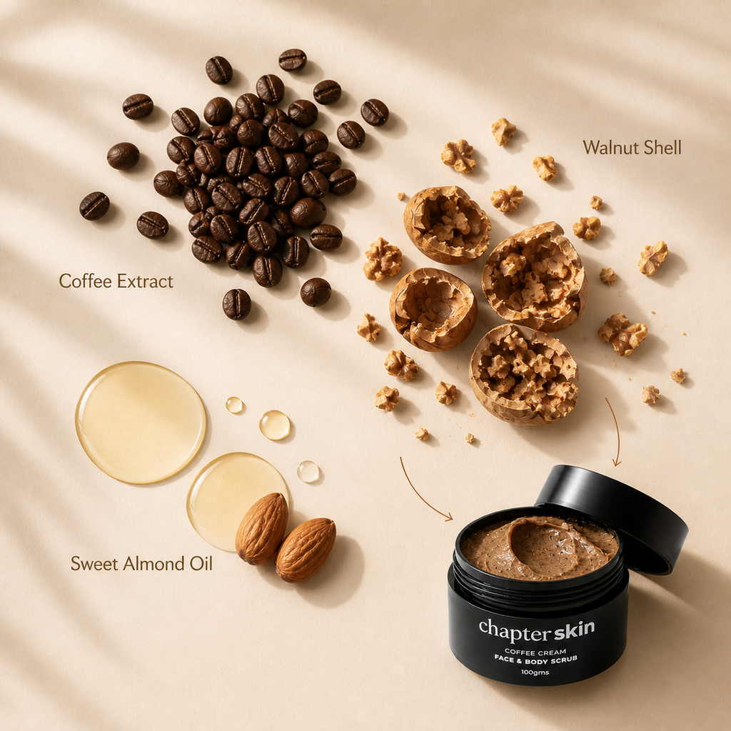 Coffee Cream Face & Body Scrub