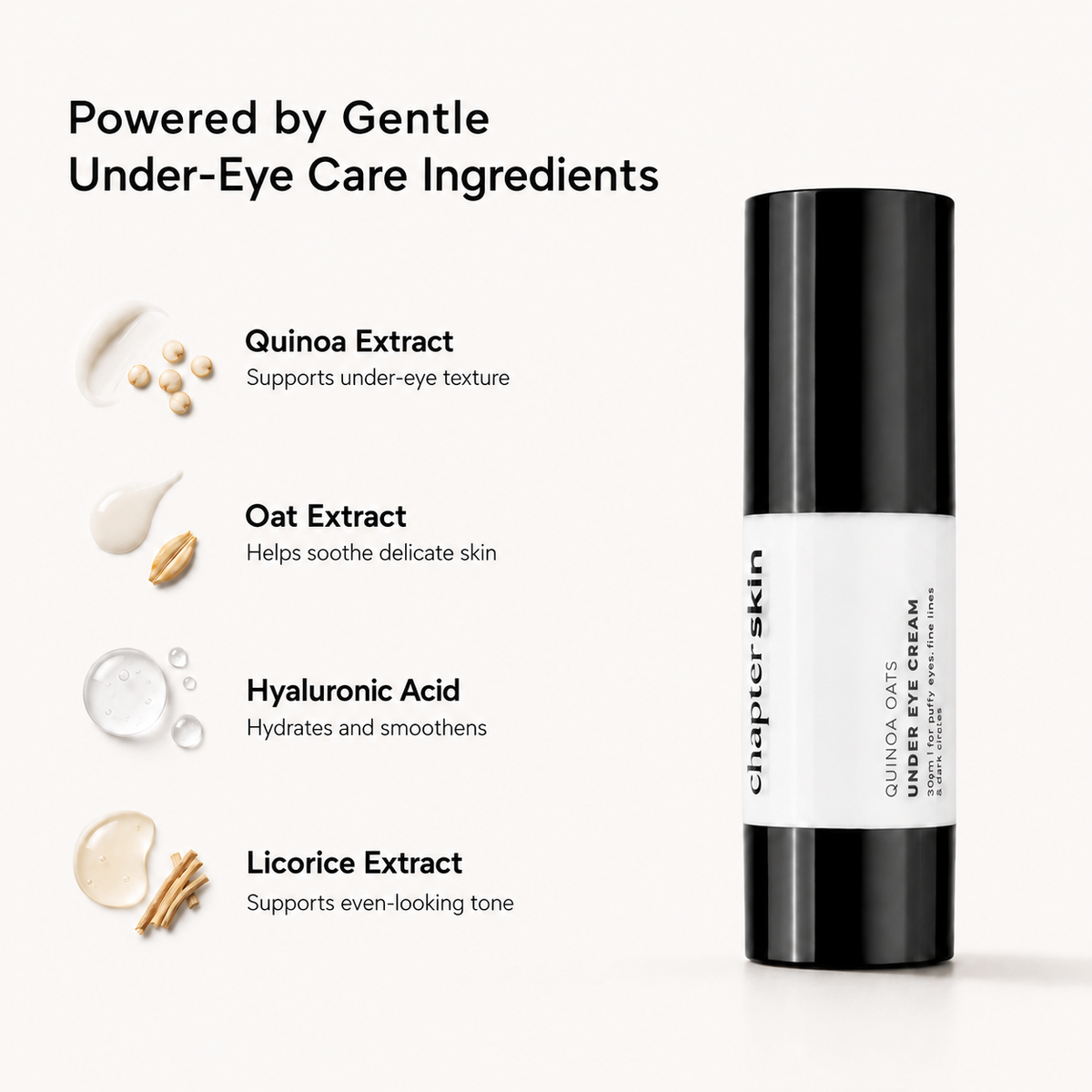 Quinoa Oats Under Eye Cream