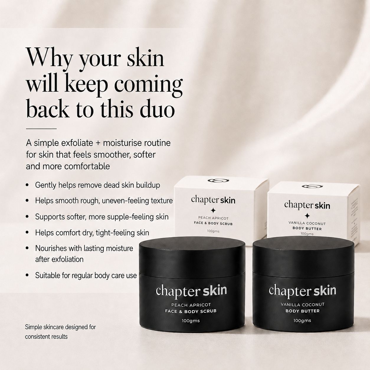 Chapter Skin Glow & Smooth Duo | Pack of 2