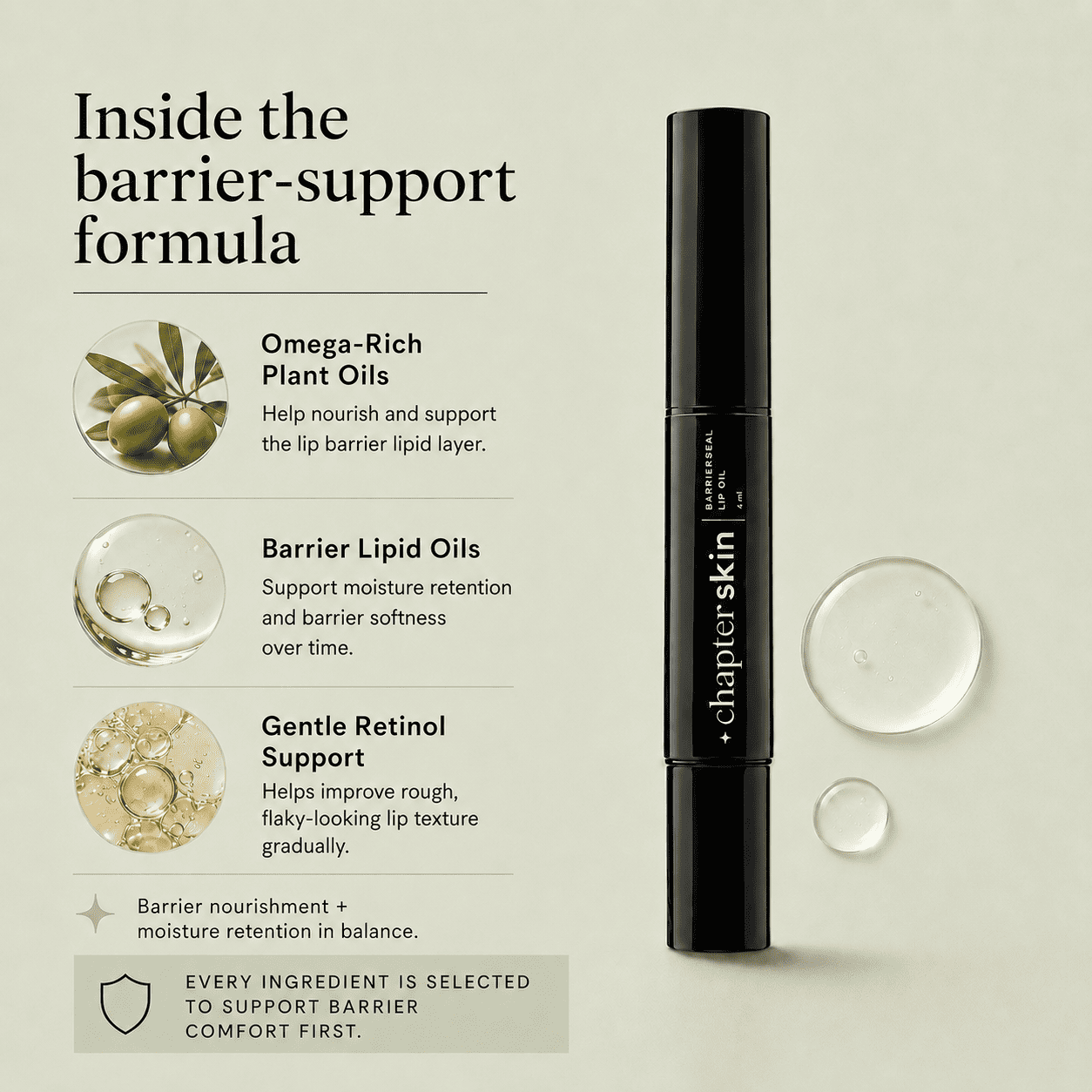 Barrier Seal - Lip oil