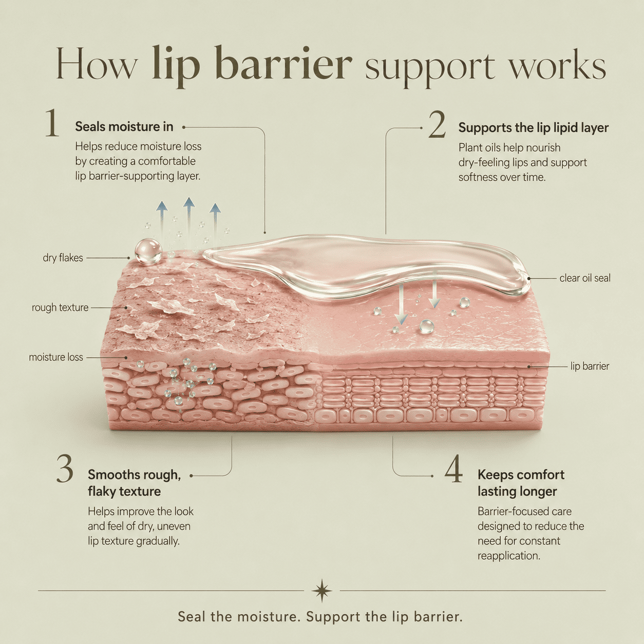 Barrier Seal - Lip oil