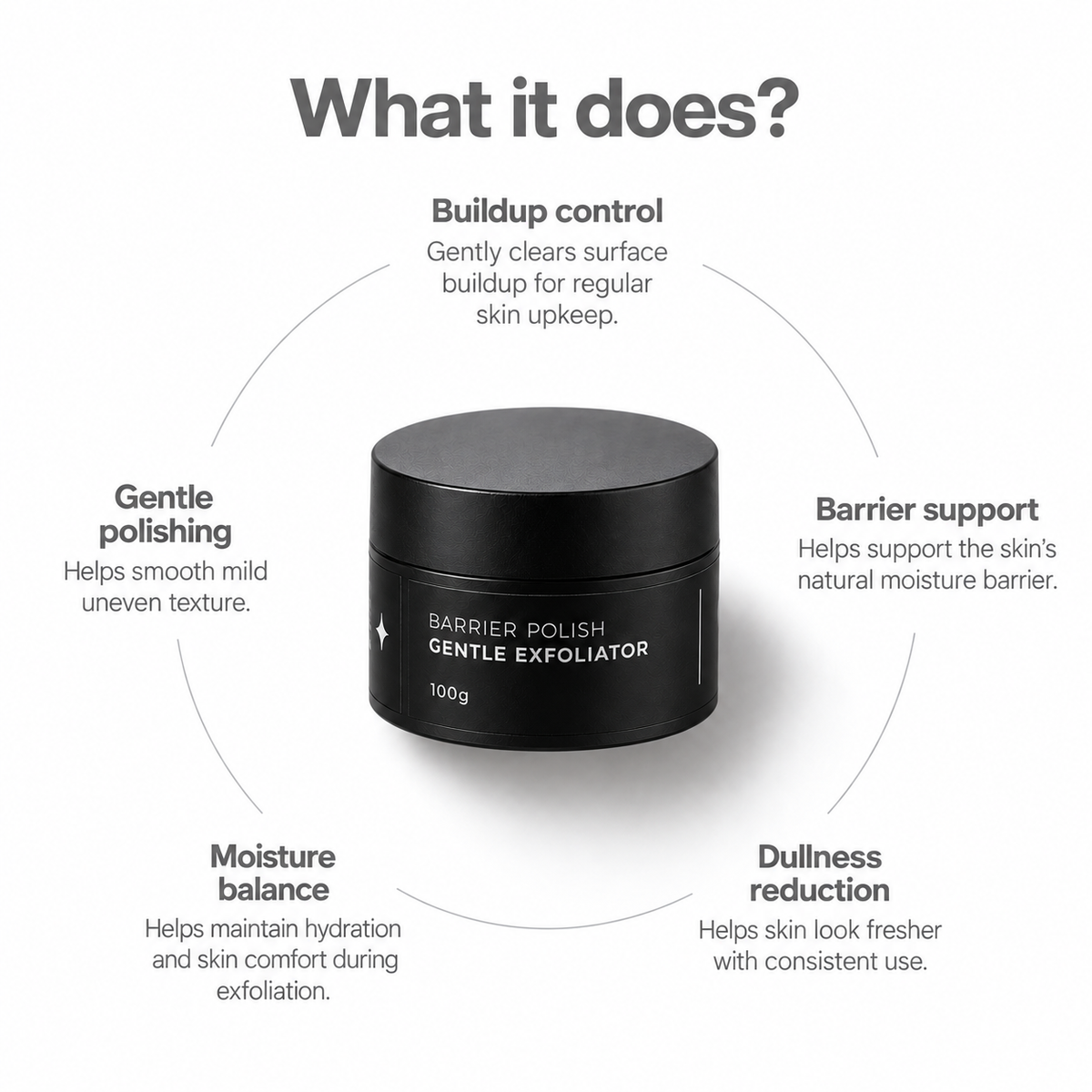 Barrier Polish - Gentle Exfoliator Scrub